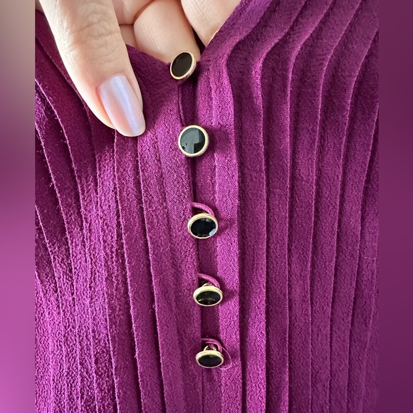 Anthropology MAEVE Purple Dress Size Small - Picture 9 of 16